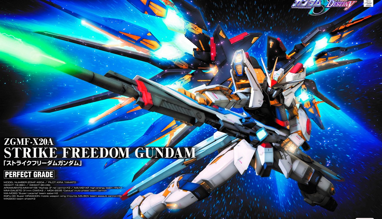 Strike Freedom Gundam PG
